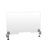 Séparateurs Tables/Bureaux Plexiglass Fixation Centrale par Etau